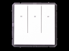 Zigbee 国标智能3位墙壁开关86型 U86K31ND6-ZD